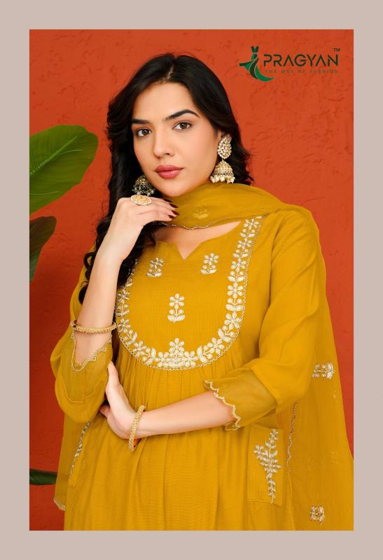 Pragyan Rosy Vol 1 Catalog ladies designer kurti wholesaler and manufacturer