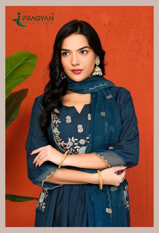 Pragyan Rosy Vol 1 Catalog ladies designer kurti wholesaler and manufacturer