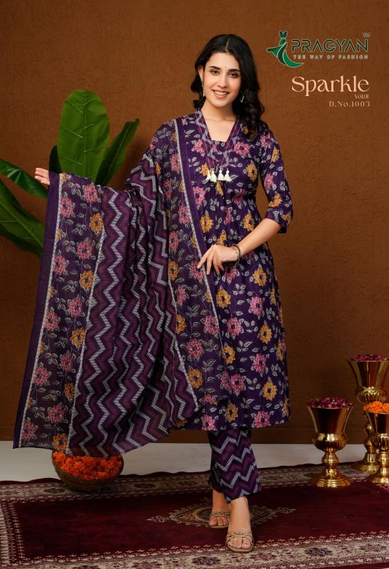 Pragyan Sparkel Vol 1 Catalog branded kurtis wholesale in pune