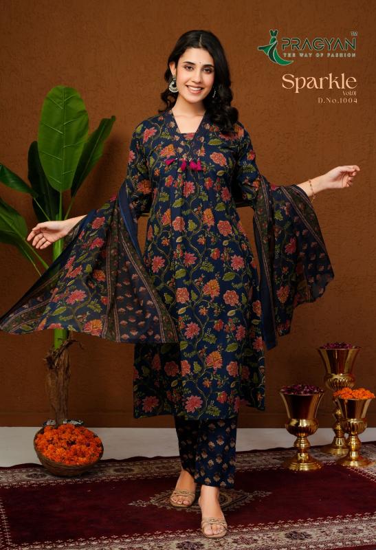 Pragyan Sparkel Vol 1 Catalog branded kurtis wholesale in pune