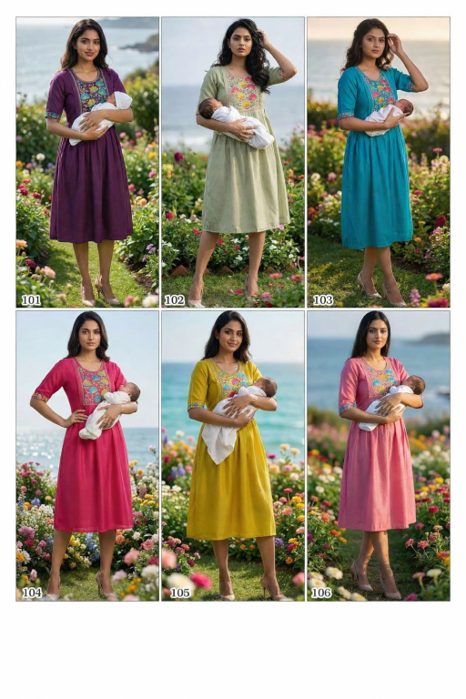 Princess Feeding Flower catalog wholesale rate kurtis online
