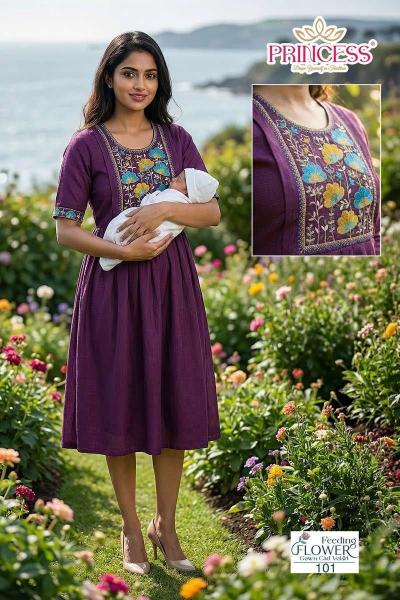 Princess Feeding Flower catalog wholesale rate kurtis online