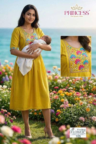 Princess Feeding Flower catalog wholesale rate kurtis online