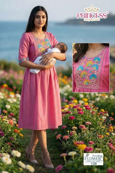 Princess Feeding Flower catalog wholesale rate kurtis online