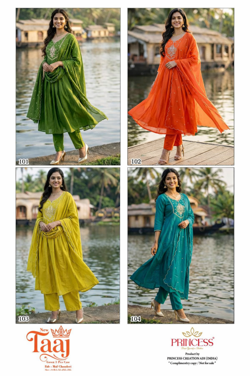 Princess Taaj catalog wholesale kurti market in surat