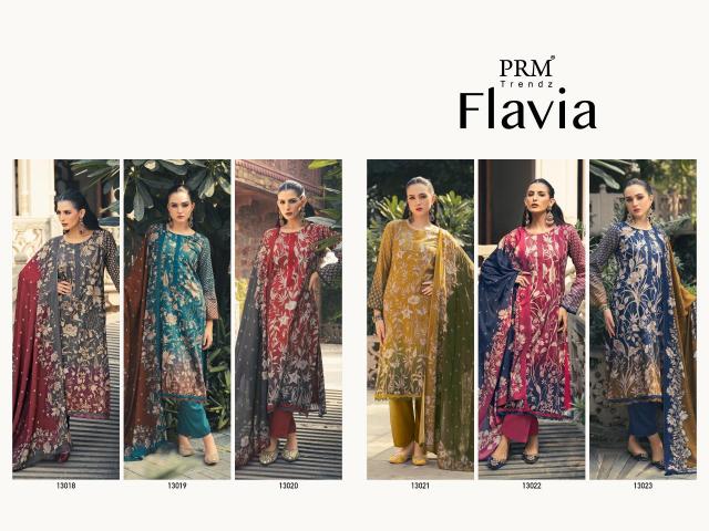 PRM Trendz Flavia catalog wholesale salwar kameez market in surat