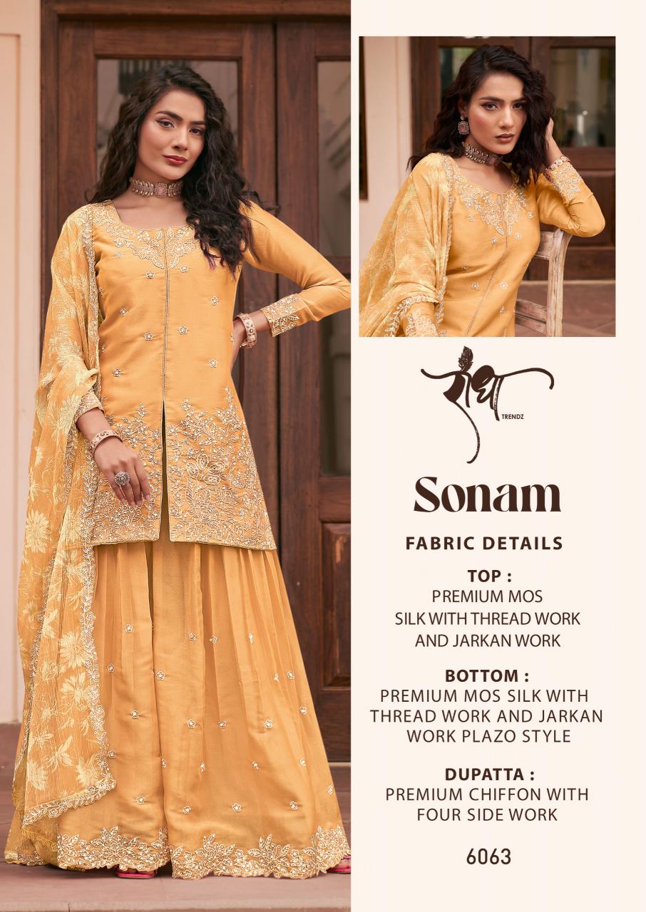 Radha Trendz Sonam catalog readymade salwar kameez wholesalers in ahmedabad