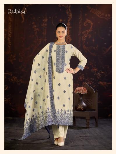 Radhika Azara Banarashi Adah Vol 10 catalog wholesale dress materials in surat with price