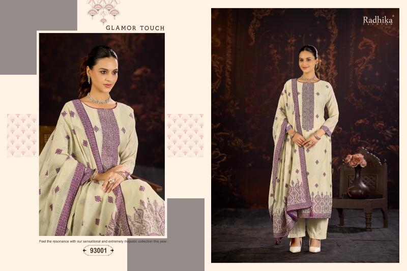 Radhika Azara Banarashi Adah Vol 10 catalog wholesale dress materials in surat with price