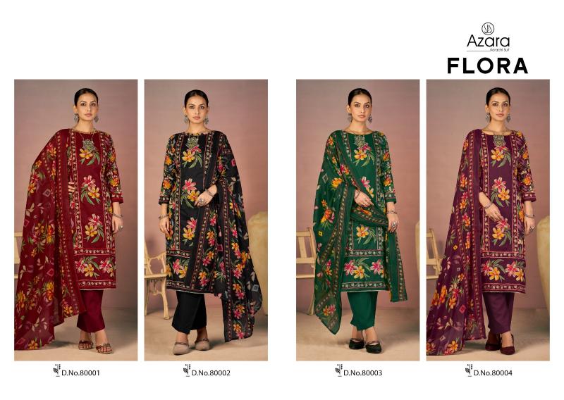 Radhika Azara Flora catalog surat mumbai dress materials for sales