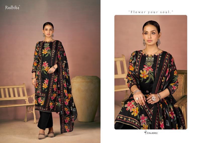 Radhika Azara Flora catalog surat mumbai dress materials for sales
