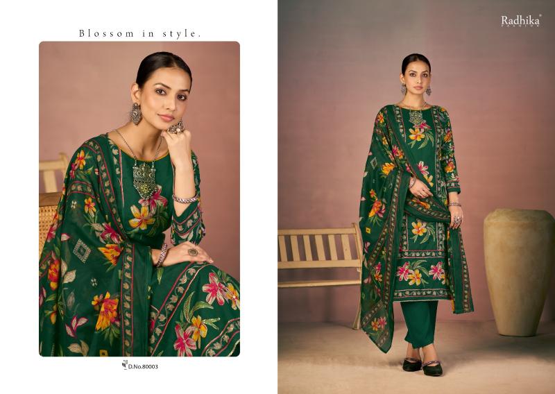 Radhika Azara Flora catalog surat mumbai dress materials for sales