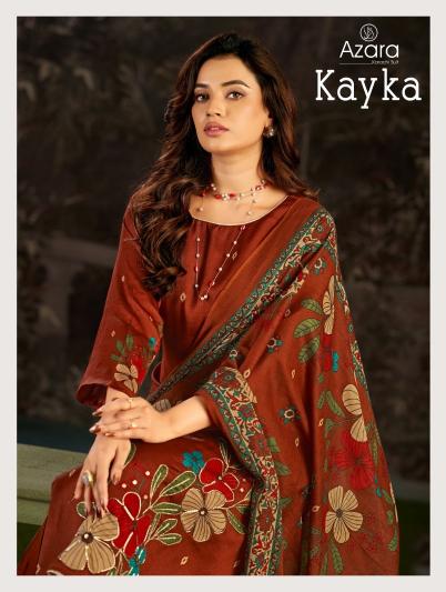 Radhika Azara Kayka catalog ladies dress material manufacturers in surat