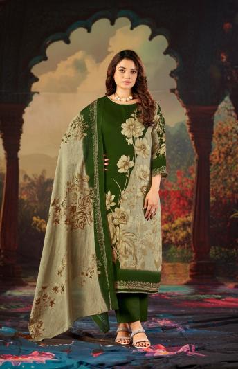 Radhika Azara Kayka D 1200 catalog surat dress material catalogue