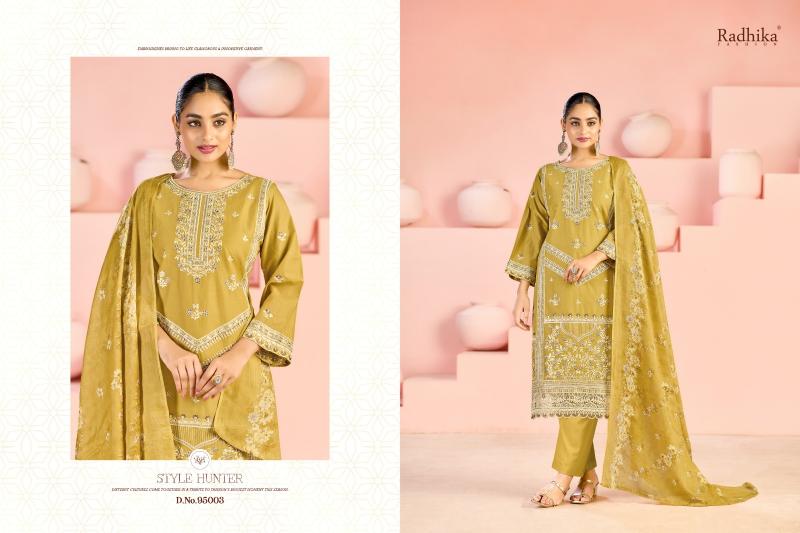 Radhika Azara Zubeda vol 3 catalog dress material exporters surat