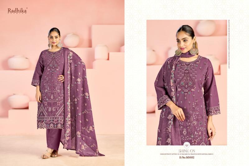 Radhika Azara Zubeda vol 3 catalog dress material exporters surat