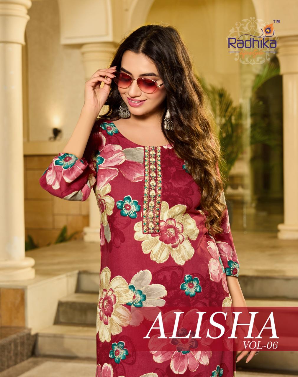 Radhika LifeStyle Alisha Vol 6 catalog kurti wholesaler in dadar