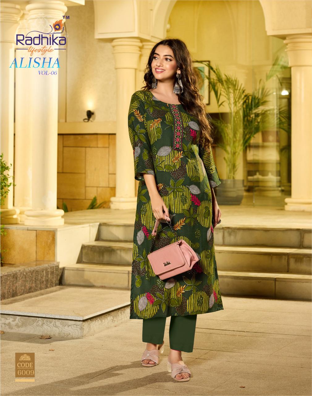 Radhika LifeStyle Alisha Vol 6 catalog kurti wholesaler in dadar