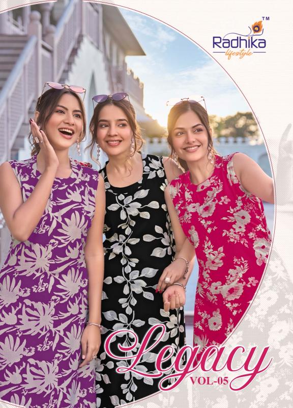 Radhika Lifestyle Legacy vol 5 catalog co ords stylish set for women