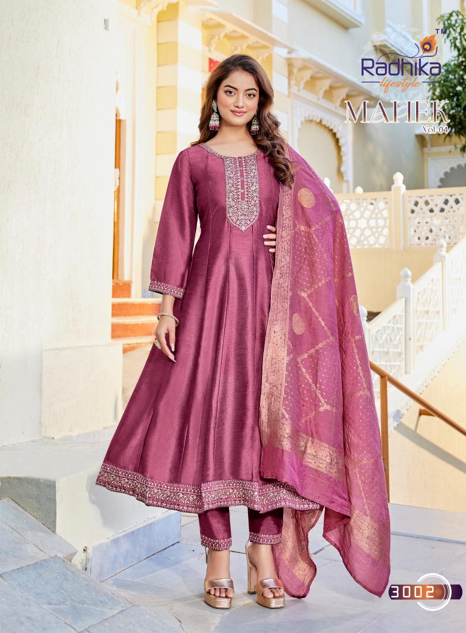 Radhika Lifestyle Mahek Vol 4 Catalog branded kurtis wholesaler in delhi