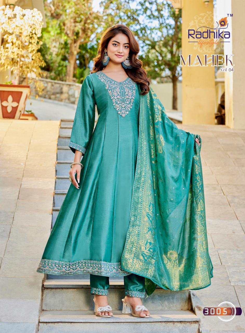 Radhika Lifestyle Mahek Vol 4 Catalog branded kurtis wholesaler in delhi