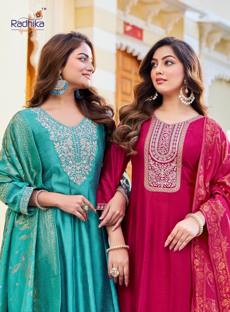 Radhika Lifestyle Mahek Vol 4 Catalog branded kurtis wholesaler in delhi