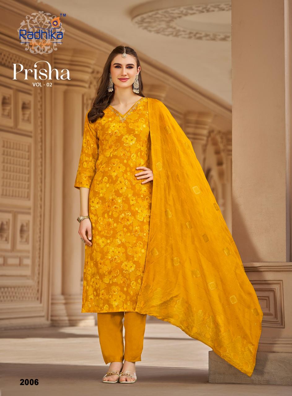 Radhika LifeStyle Prisha vol 2 catalog branded kurti wholesale delhi