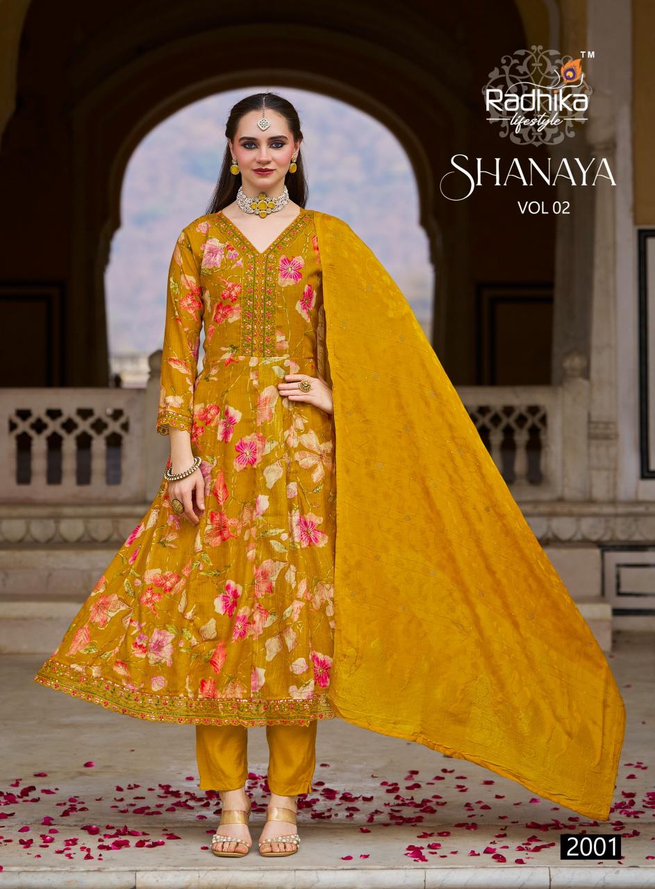 Radhika LifeStyle Shanaya Vol 2 Catalog kurtis wholesaler in malvan