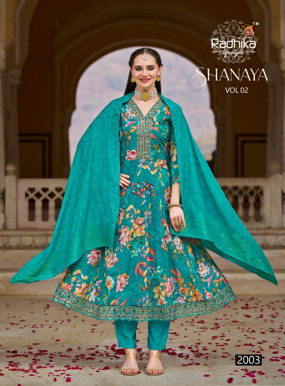 Radhika LifeStyle Shanaya Vol 2 Catalog kurtis wholesaler in malvan