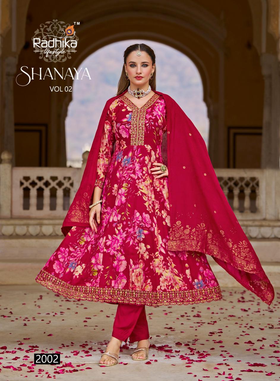 Radhika LifeStyle Shanaya Vol 2 Catalog kurtis wholesaler in malvan