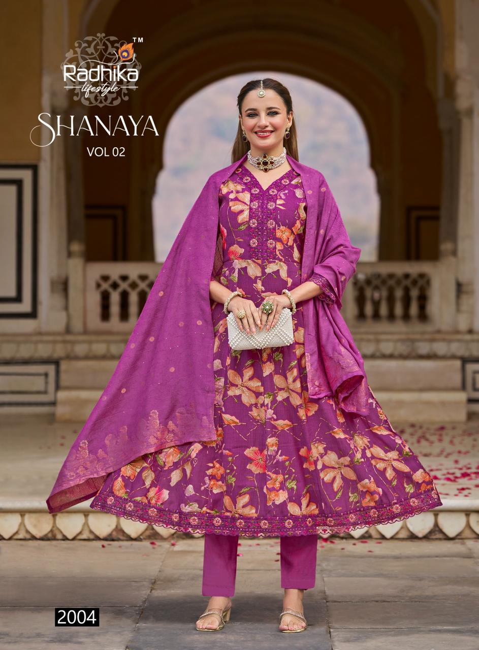 Radhika LifeStyle Shanaya Vol 2 Catalog kurtis wholesaler in malvan