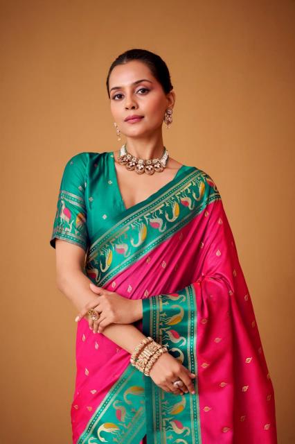 RajPath Flamingo Silk catalog wholesale saree for business