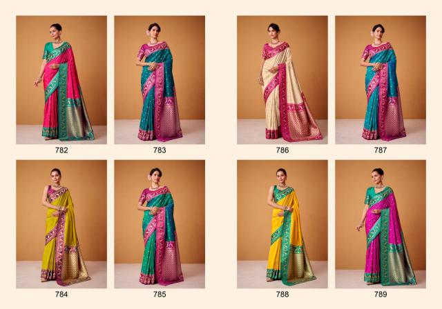 RajPath Flamingo Silk catalog wholesale saree for business