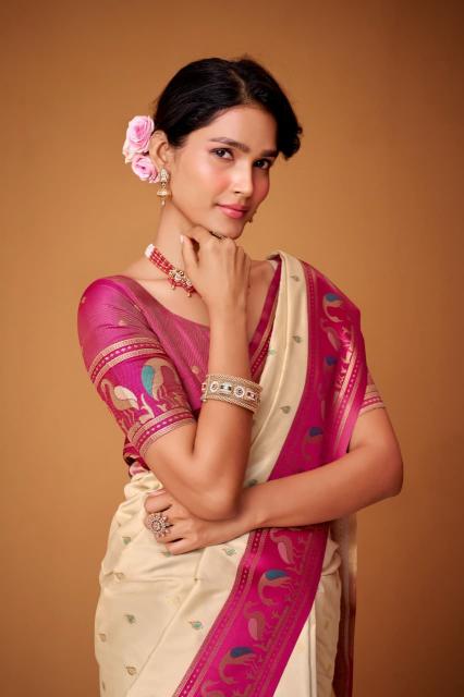 RajPath Flamingo Silk catalog wholesale saree for business