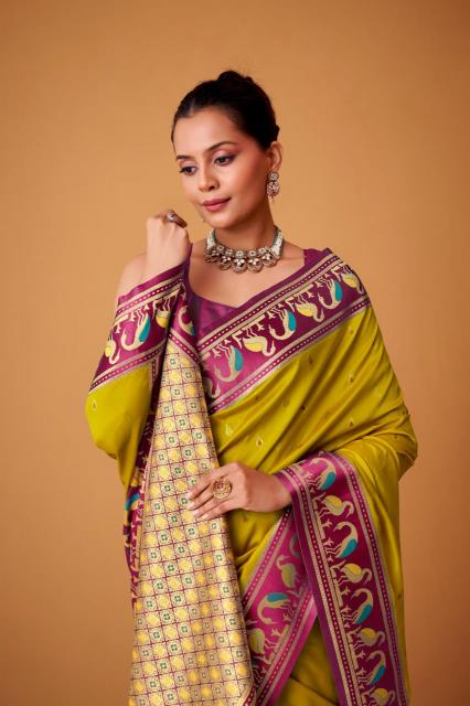 RajPath Flamingo Silk catalog wholesale saree for business