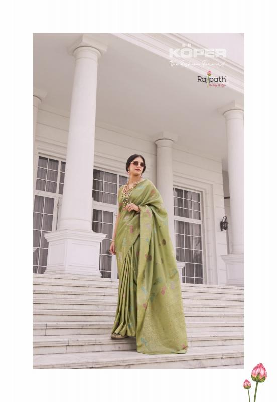 Rajpath Koper Silk Vol 1 catalog wholesale saree for business online