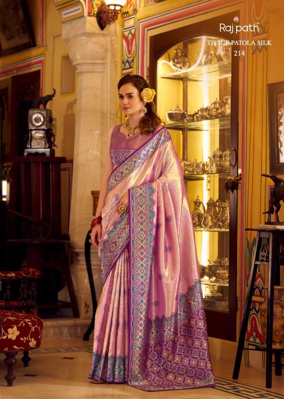 Rajpath Rajeswari silk catalog wholesale saree collection in surat india