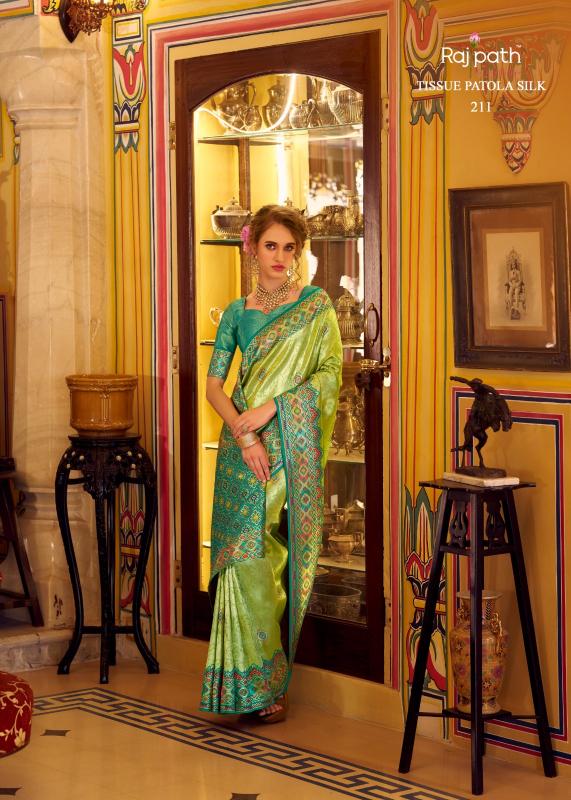 Rajpath Rajeswari silk catalog wholesale saree collection in surat india