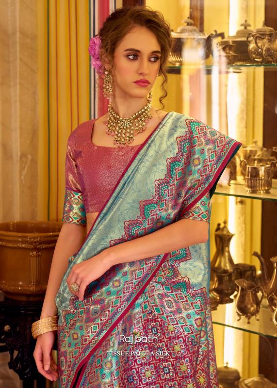 Rajpath Rajeswari silk catalog wholesale saree collection in surat india