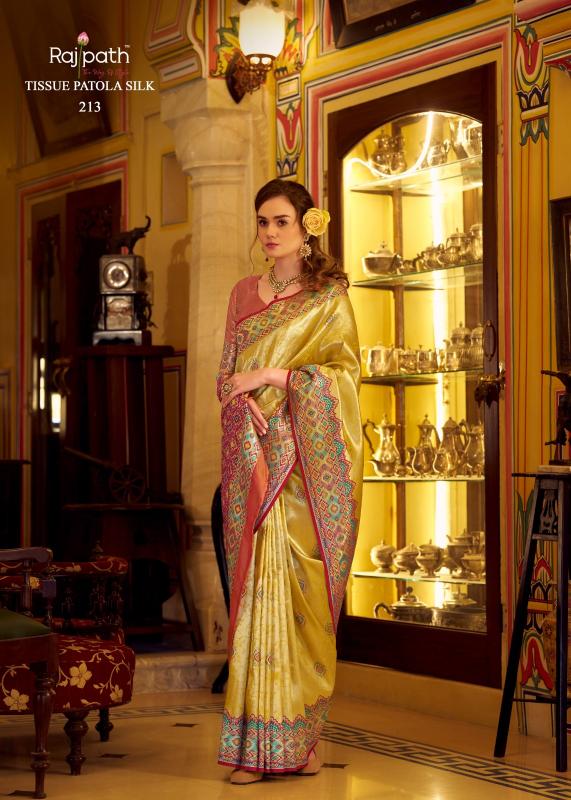 Rajpath Rajeswari silk catalog wholesale saree collection in surat india