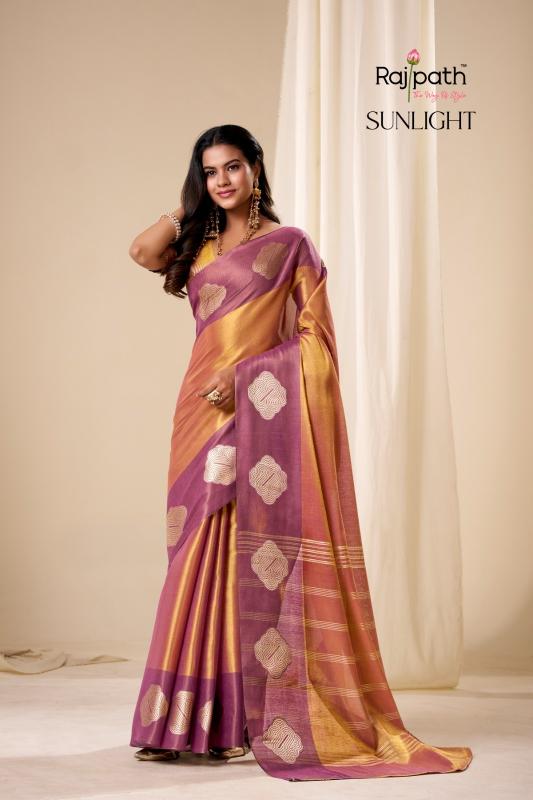 Rajpath Sunlight catalog wholesale saree in pj
