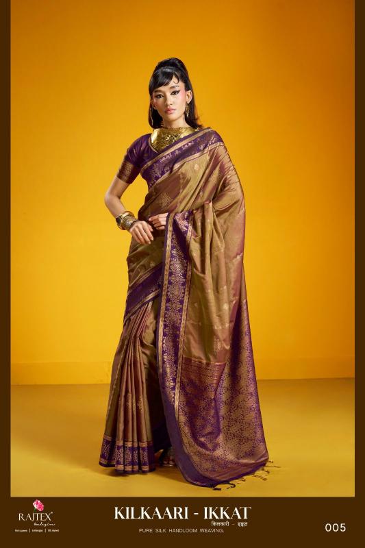 Rajtex Kilaari Ikkat catalog saree wholesale in surat
