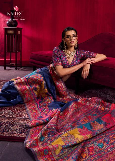 Rajtex Pure Kashmiri 03 catalog wholesale saree dealers in surat