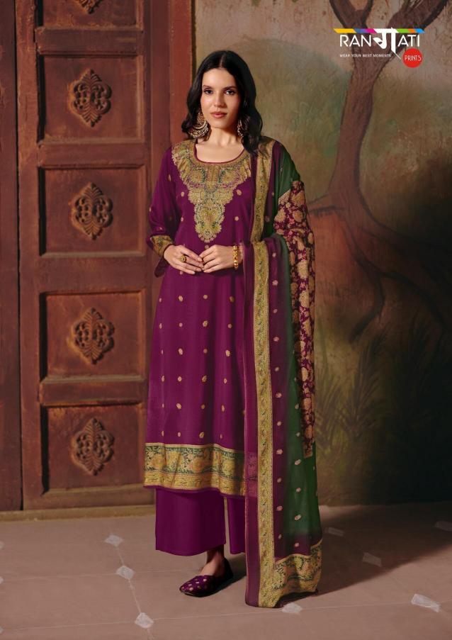 Rangati Jamawar vol 2 catalog unstitched salwar kameez wholesalers in kolkata