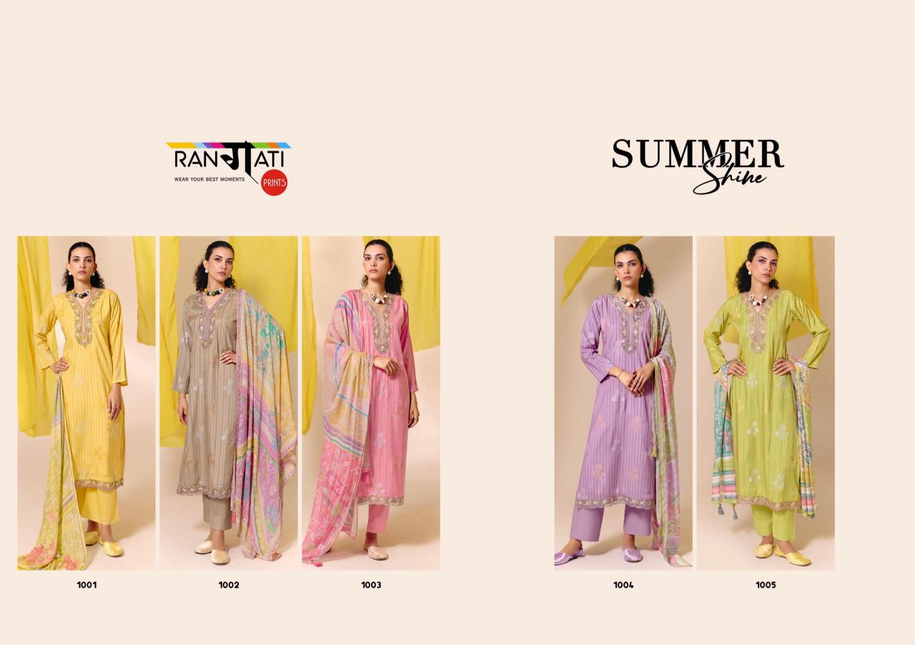 Rangati Summer Shine catalog salwar kameez suppliers wholesale