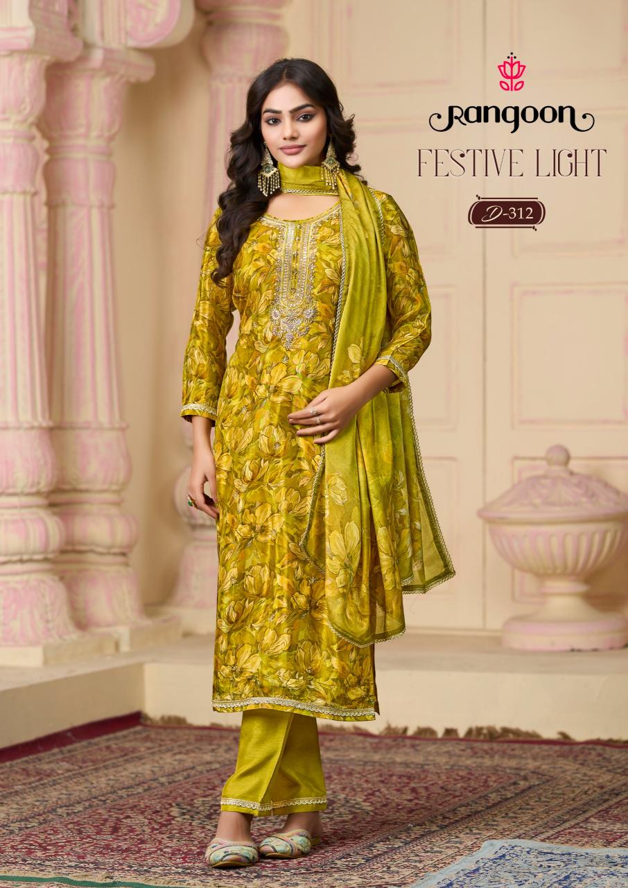 Rangoon Festive Light catalog kurtis wholesale in chickpet bangalore