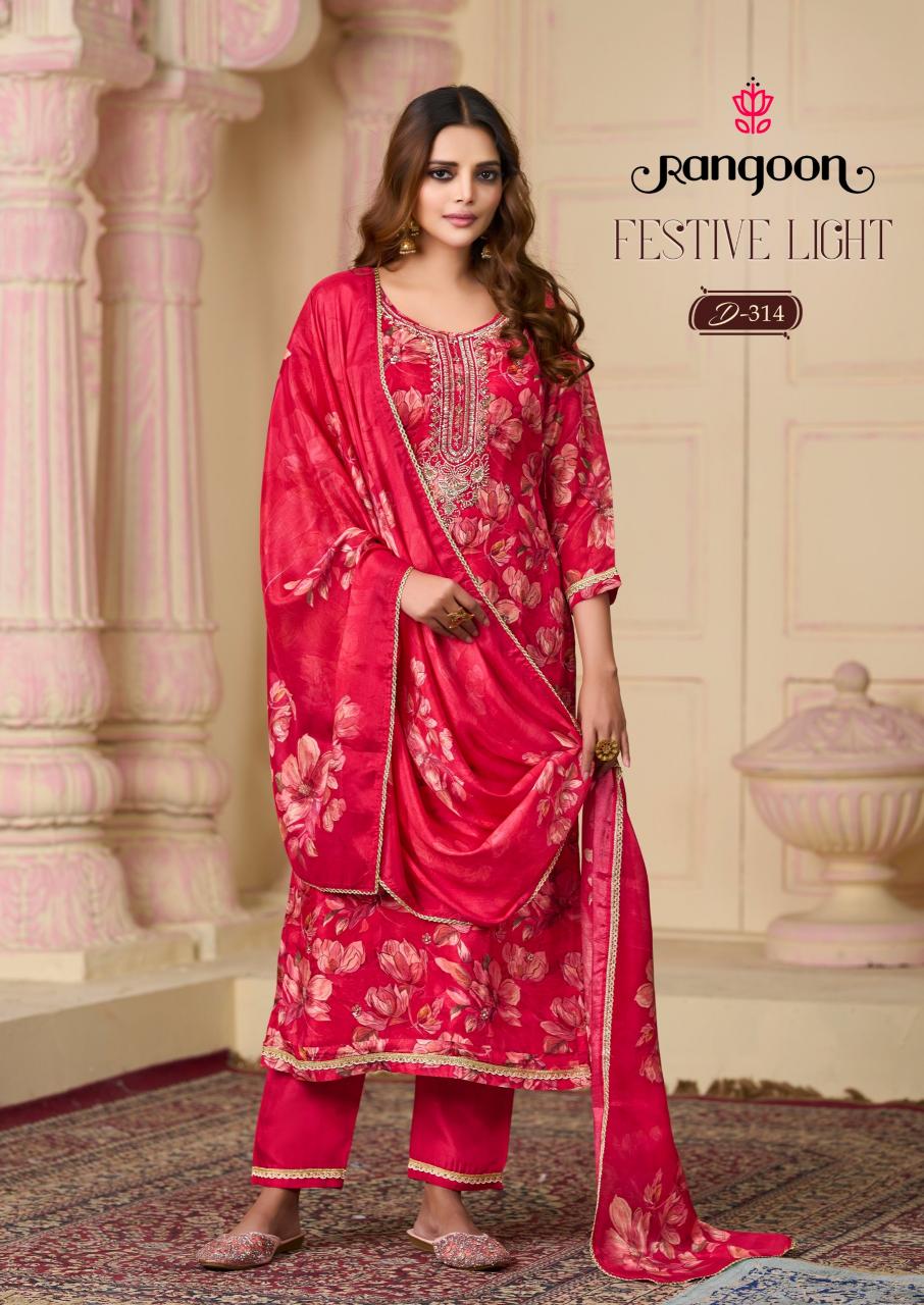 Rangoon Festive Light catalog kurtis wholesale in chickpet bangalore