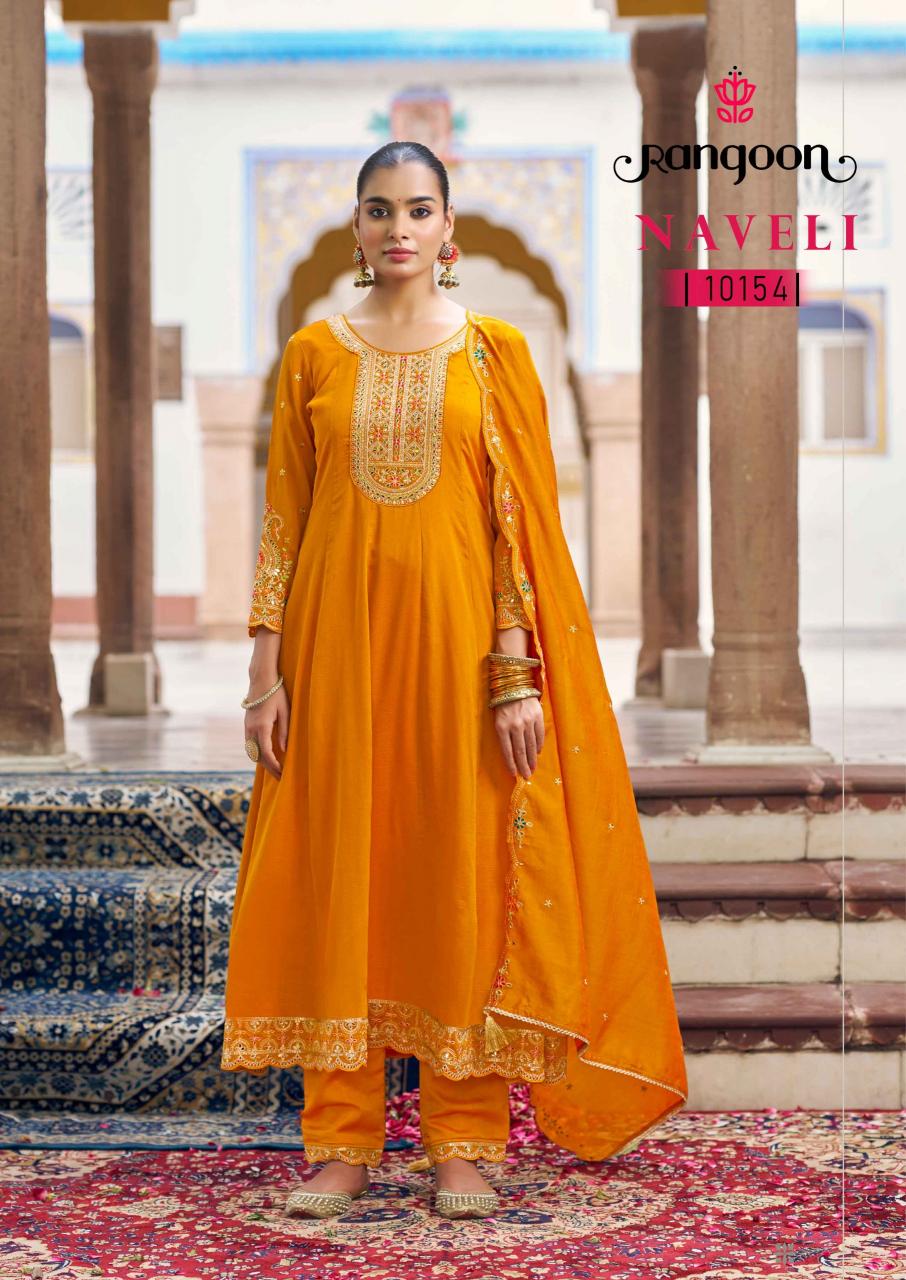 Rangoon Naveli Catalog wholesale desighner catalogue kurtis