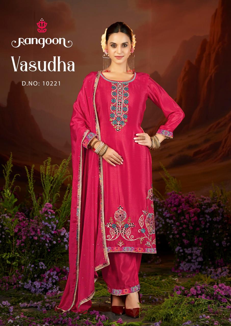 Rangoon Vasudha catalog branded kurti wholesale market