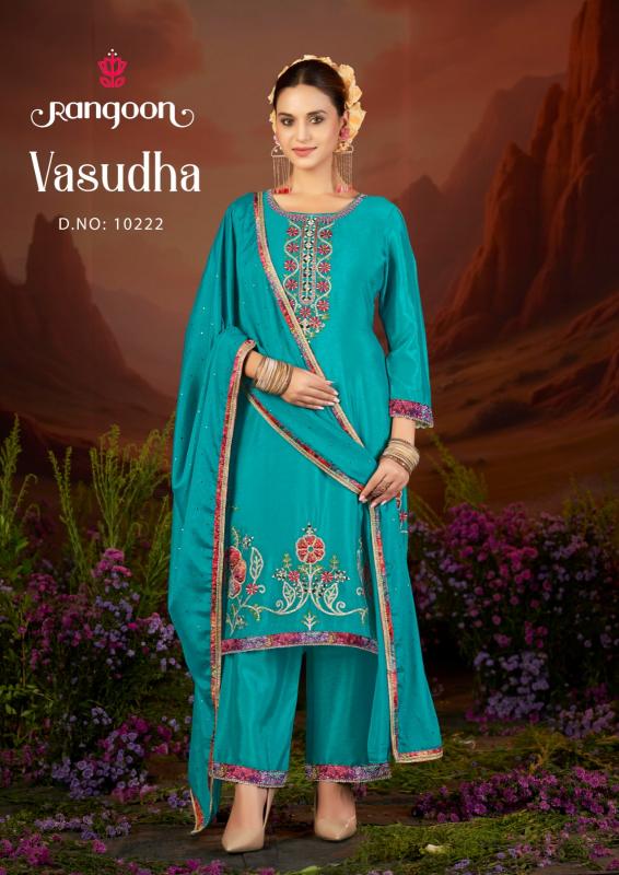 Rangoon Vasudha catalog branded kurti wholesale market